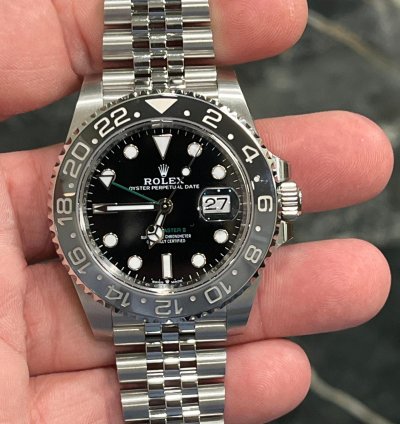 Rolex Gmt-master Ii 2025 Gmt-master-bruce Waine-unworn-new Green Box