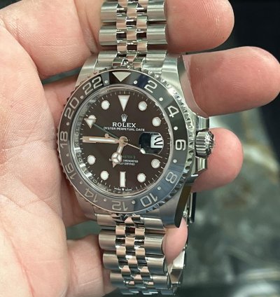 Rolex Gmt-master Ii 2025 Gmt-master-bruce Waine-unworn-new Green Box