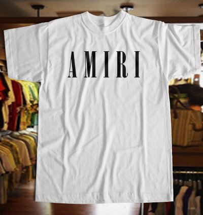 Amiri Logo White T Shirt Size Usa S - 5xl
