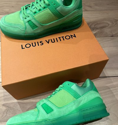 Louis Vuitton Trainers Lime