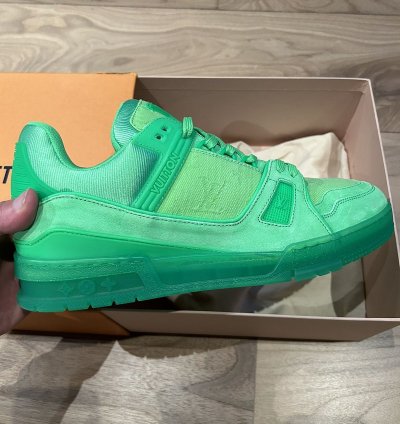 Louis Vuitton Trainers Lime