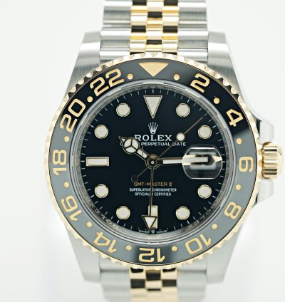 Rolex Gmt-master Ii 2025 New Two Tone Yellow Gold 126713grnr