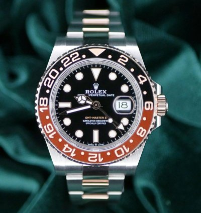 Rolex Gmt-master Ii 2025 New Unworn Gmt-master Ii Root Beer Two-tone Rose Gold Oyster Full Set 126711chnr