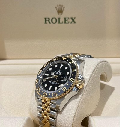 Rolex Gmt-master Ii 2025 Steel And Yellow Gold Gmt-master Ii Zombie Jubilee Unworn Box Papers 126713grnr