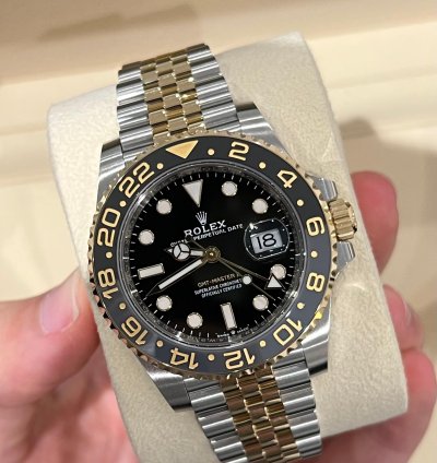 Rolex Gmt-master Ii 2025 Steel And Yellow Gold Gmt-master Ii Zombie Jubilee Unworn Box Papers 126713grnr