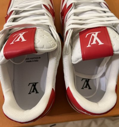 Louis Vuitton Trainers Red 54