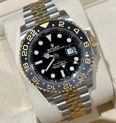 Rolex Gmt-master Ii 2025 Steel And Yellow Gold Gmt-master Ii Zombie Jubilee Unworn Box Papers 126713grnr