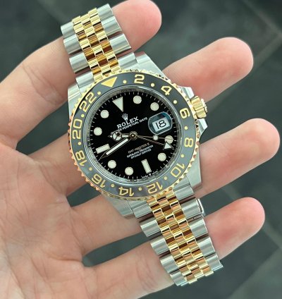 Rolex Gmt-master Ii 2025 Steel And Yellow Gold Gmt-master Ii Zombie Jubilee Unworn Box Papers 126713grnr