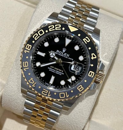 Rolex Gmt-master Ii 2025 Steel And Yellow Gold Gmt-master Ii Zombie Jubilee Unworn Box Papers 126713grnr