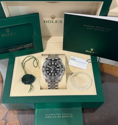 Rolex Gmt-master Ii 40 Mm Jubilee New Fullset 2025