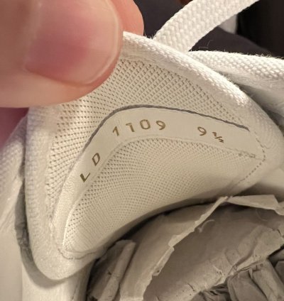 Louis Vuitton Trocadero Richelieu Low Top Sneakers In Denim