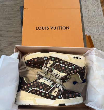 Louis Vuitton Tyler Mocha Brown Sneakers