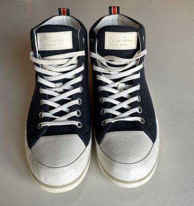 Louis Vuitton Varsity Fastball Hi-top Sneakers