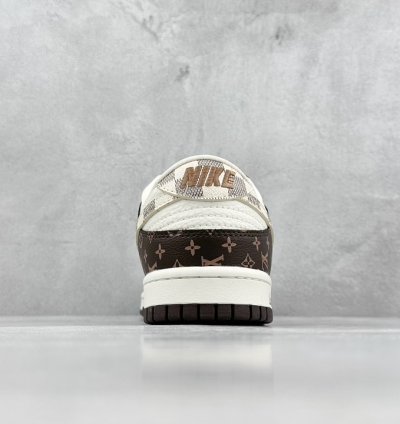 280 Nike Sb Dunk Low X Louis Vuitton White Brown Presbyopia Sj2068-253 - We2