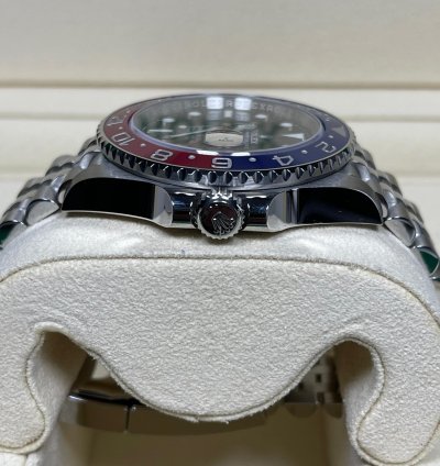 Rolex Gmt-master Ii 40mm 126710blro Pepsi Jubilee Black Dial Unworn Complete 2023