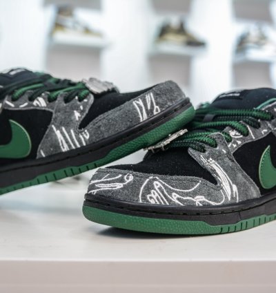 350 There Skateboards X Nike Dunk Sb Anti-slip Wear-resistant