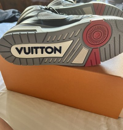 Louis Vuitton Virgil Abloh 408 High Top Sneaker Uk 8 5 Us9 5