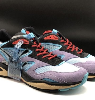 Louis Vuitton Virgil Abloh Purple Trail Sneakers