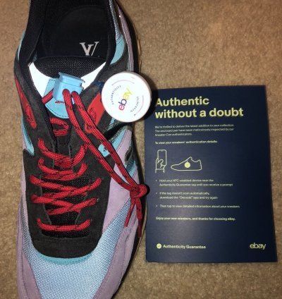 Louis Vuitton Virgil Abloh Purple Trail Sneakers