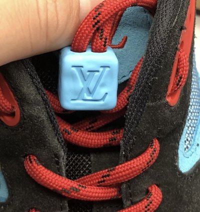 Louis Vuitton Virgil Abloh Purple Trail Sneakers