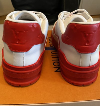 Louis Vuitton Virgil Abloh Red Sneaker