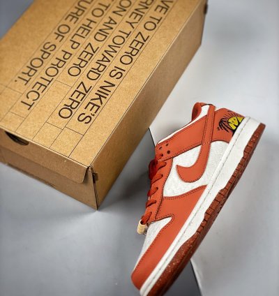 Nike Dunk Low Sun Club White Orange Dr5475-100 For