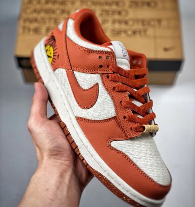 Nike Dunk Low Sun Club White Orange Dr5475-100 For