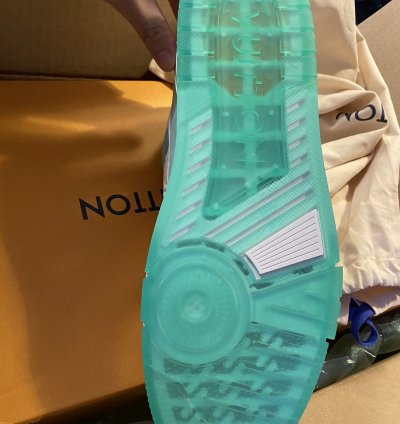 Louis Vuitton Virgil Abloh Trainer mint Green Uk Size 12