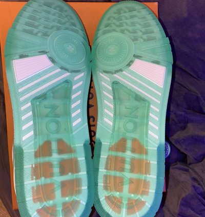 Louis Vuitton Virgil Abloh Trainer mint Green Uk Size 12