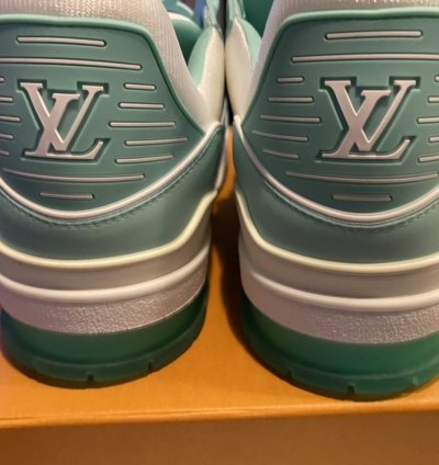 Louis Vuitton Virgil Abloh Trainer mint Green Uk Size 12