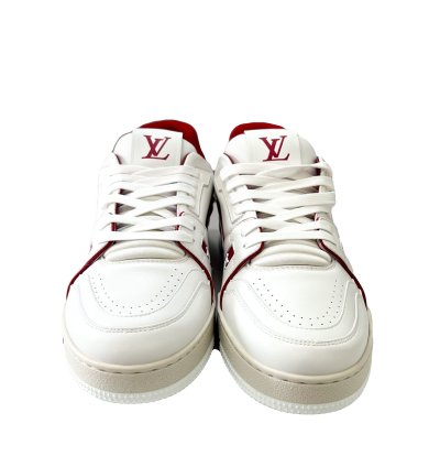 Louis Vuitton Virgil Red White Trainers
