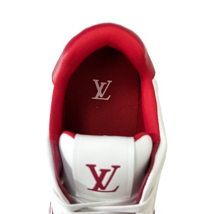 Louis Vuitton Virgil Red White Trainers