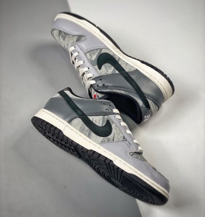 Nike Dunk Low Copy Paste Greyblack-white Dq5015-063 For