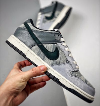 Nike Dunk Low Copy Paste Greyblack-white Dq5015-063 For