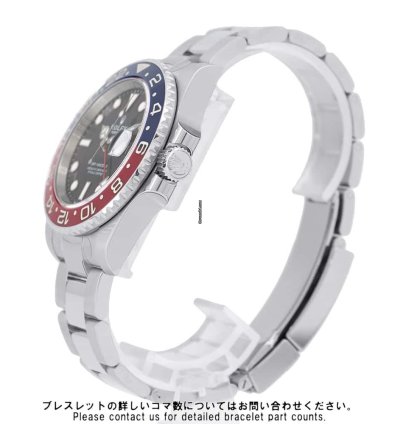 Rolex Gmt-master Ii 40mm Stainless Steel Black Dial