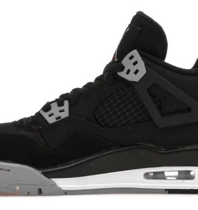 4 Retro Black Canvas gs