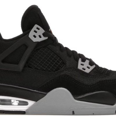 4 Retro Black Canvas gs