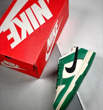 Nike Dunk Low Lottery Pale Ivoryblack-malachite Dr9654-100 For