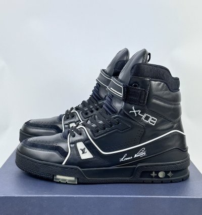 Louis Vuitton X408 Led Fiber Optic Light Up Black Sneaker