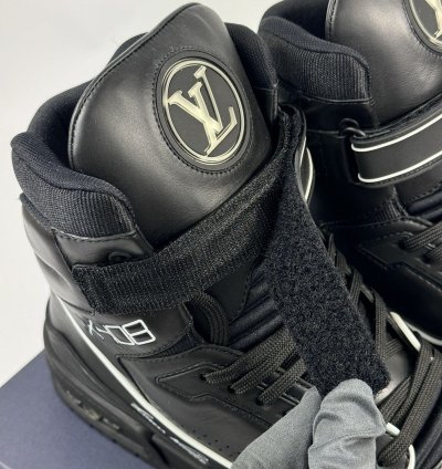 Louis Vuitton X408 Led Fiber Optic Light Up Black Sneaker