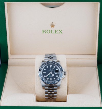 Rolex Gmt-master Ii Aka The Bruce Wayne 2024 Full Set