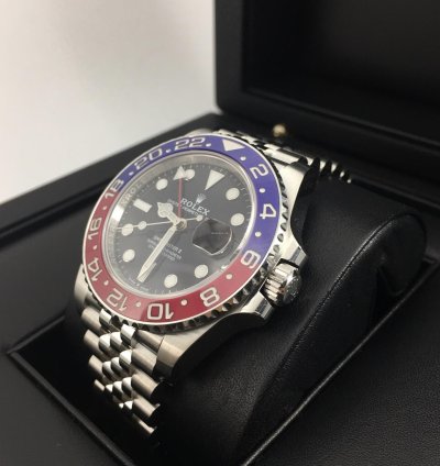 Rolex Gmt-master Ii Basel One 126710 Blro Pepsi Gmt-master Ii Steel 40mm Jubilee Strap