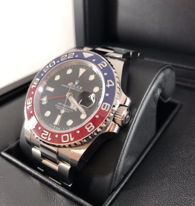 Rolex Gmt-master Ii Basel One 126710 Blro Pepsi Gmt-master Ii Steel 40mm Oyster Strap