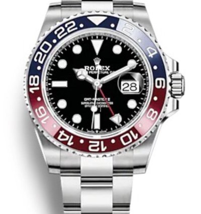 Rolex Gmt-master Ii Basel One 126710 Blro Pepsi Gmt-master Ii Steel 40mm Oyster Strap