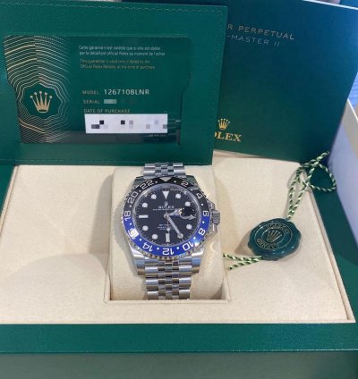 Rolex Gmt-master Ii Batgirl 126710blnr New 07 2023