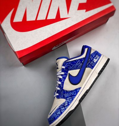 Nike Dunk Low jackie Robinson Racer Bluecoconut Dv2122-400 For