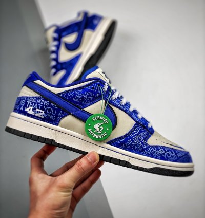 Nike Dunk Low jackie Robinson Racer Bluecoconut Dv2122-400 For