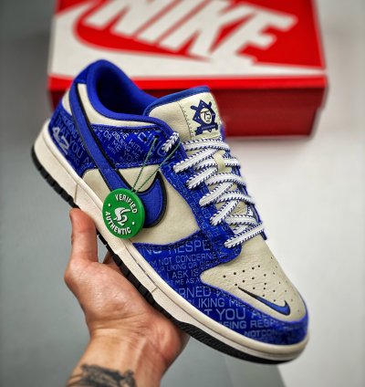 Nike Dunk Low jackie Robinson Racer Bluecoconut Dv2122-400 For