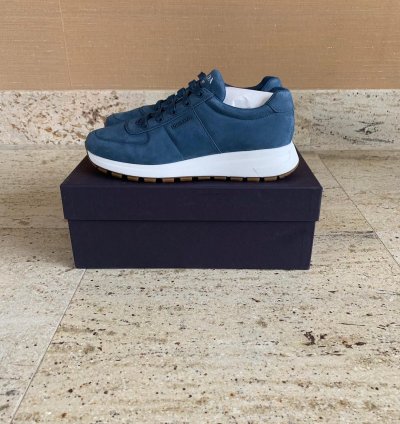 Low Top Sneaker In Blue