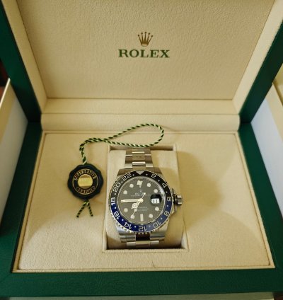 Rolex Gmt-master Ii Batman Full Set Nuovo 3 24